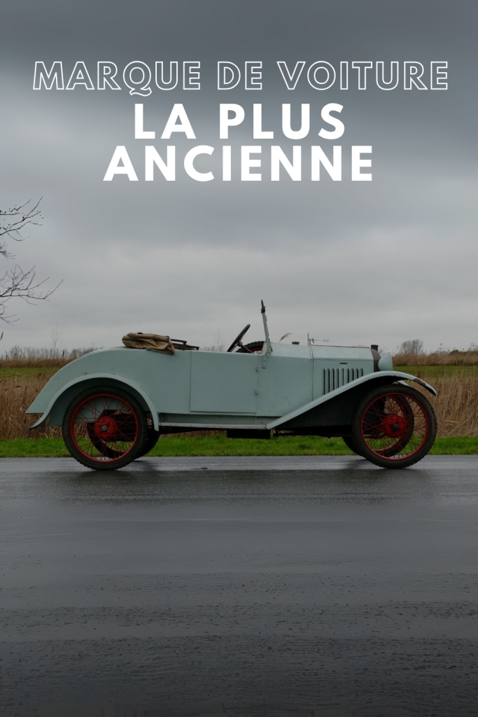 🚗 Quelle est la marque de voiture la plus ancienne ? (Pinterest)