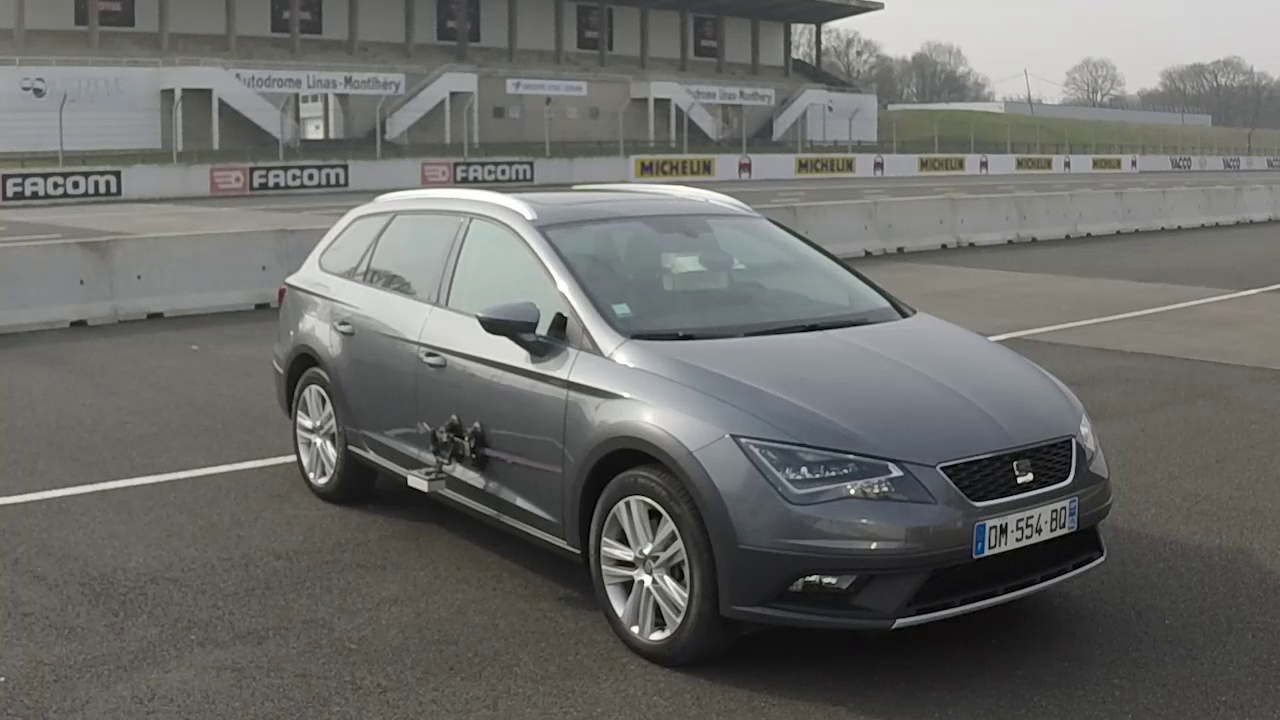 Vimeo Seat Leon X-Perience 2.0 TDI 4Drive 2015 : 0 &agrave; 100 km/h sur le circuit de Montlh&eacute;ry