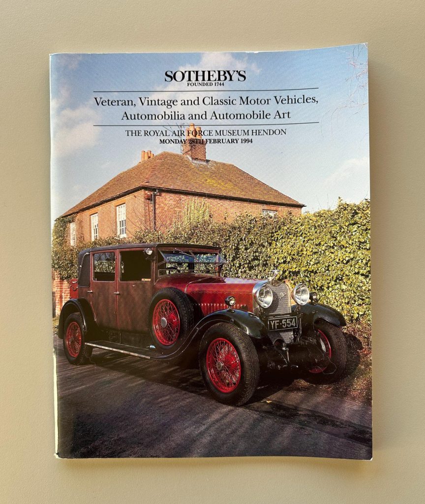 Sur Pinterest (livre voitures anciennes françaises): Catalogue d’enchères Sotheby’s de voitures anciennes et d’art automobile, février 1994, Lamborghini Auburn Ford