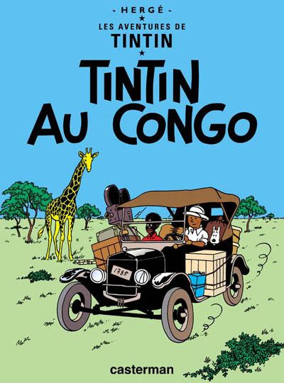 Tintin 2. Tintin au Congo (Pinterest)