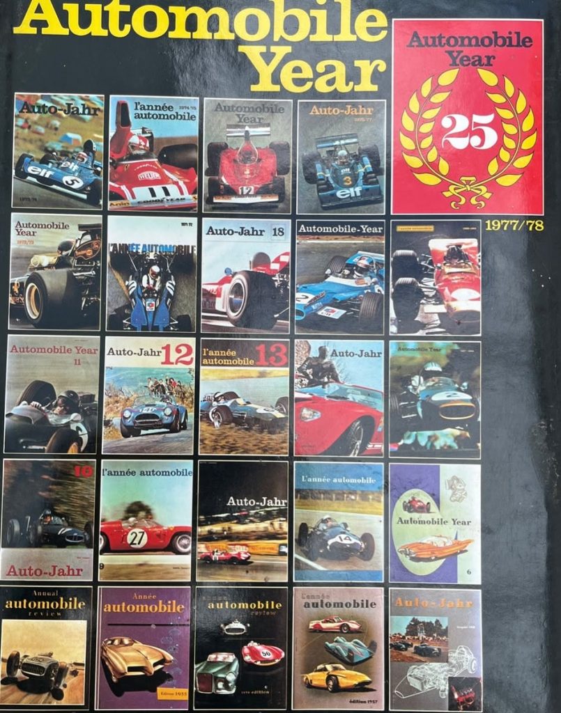 Automobile Year Vol 25 – 1977/78 -formula One, Le Mans- Ferrari, Lauda