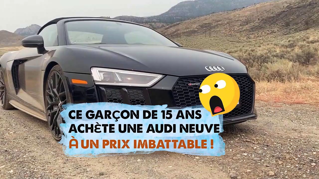 Vimeo Ce gar&ccedil;on de 15 ans ach&egrave;te une Audi neuve &agrave; un prix imbattable ! (Texte en description)