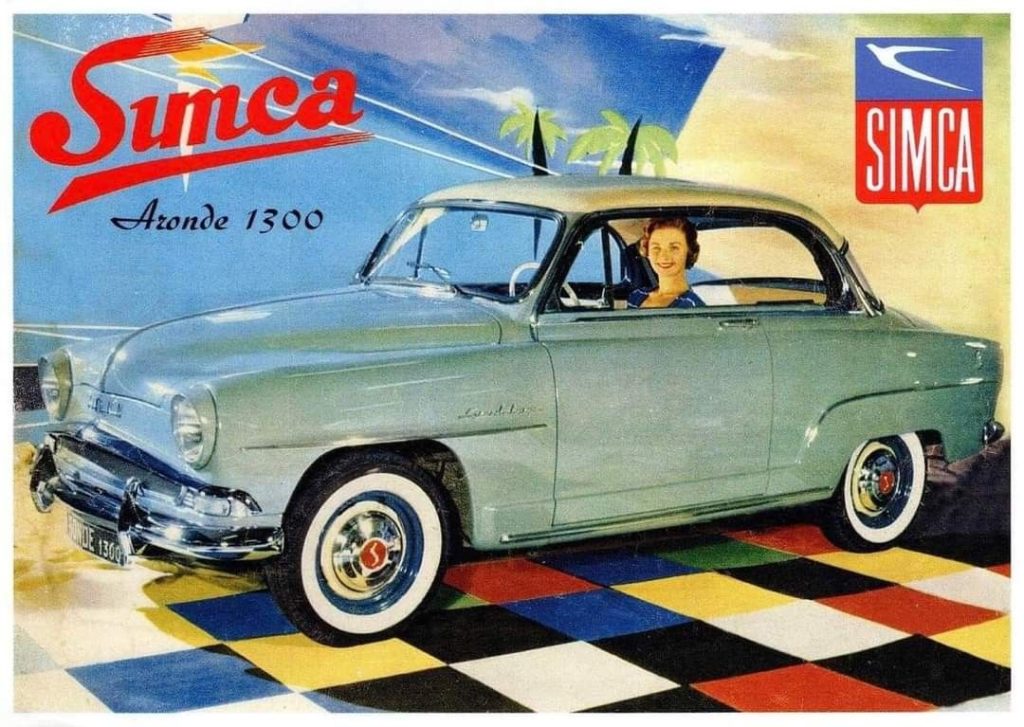 Simca Aronde 1300 (beau livre voitures anciennes)