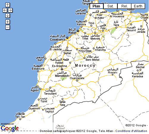 Pinterest Maroc circuit grand sud villes imp&eacute;riales cartes informations photos