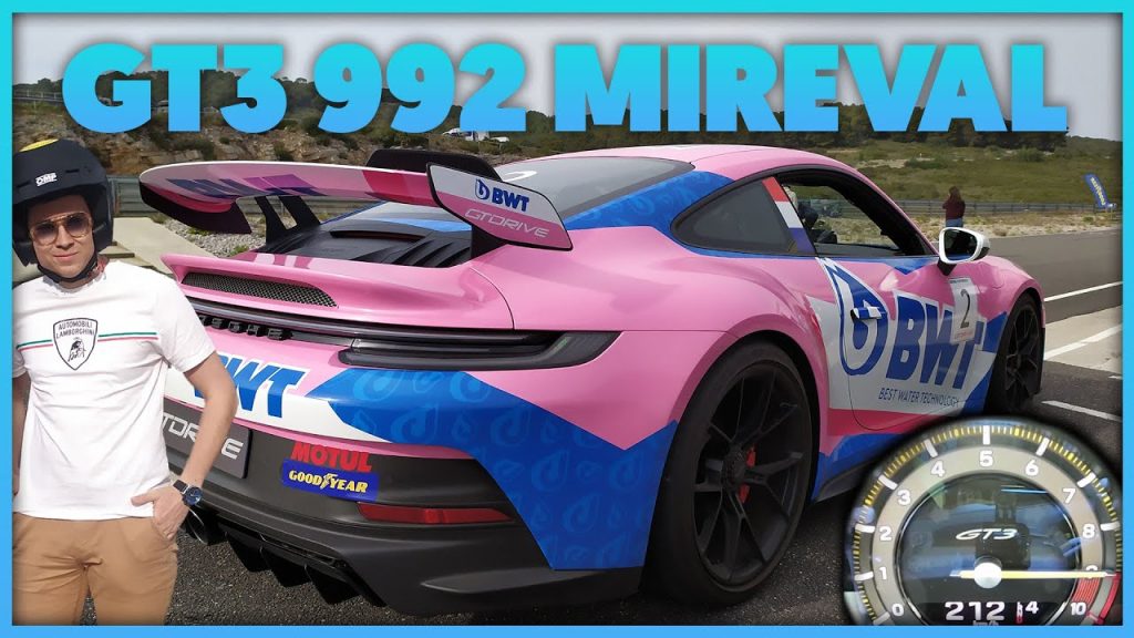 À fond en GT3 992 sur un circuit homologué f1 à Montpellier ! (circuit montlhery 100 ans)