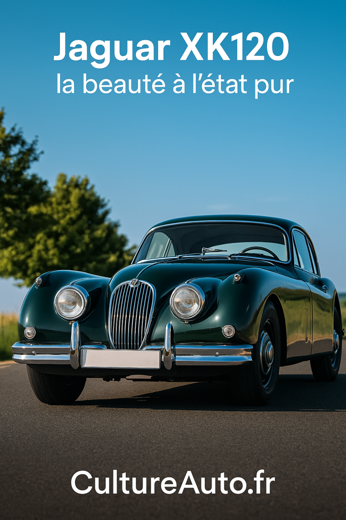 Pinterest (voitures anciennes suresnes): Jaguar XK120 : la beauté à l’état pur