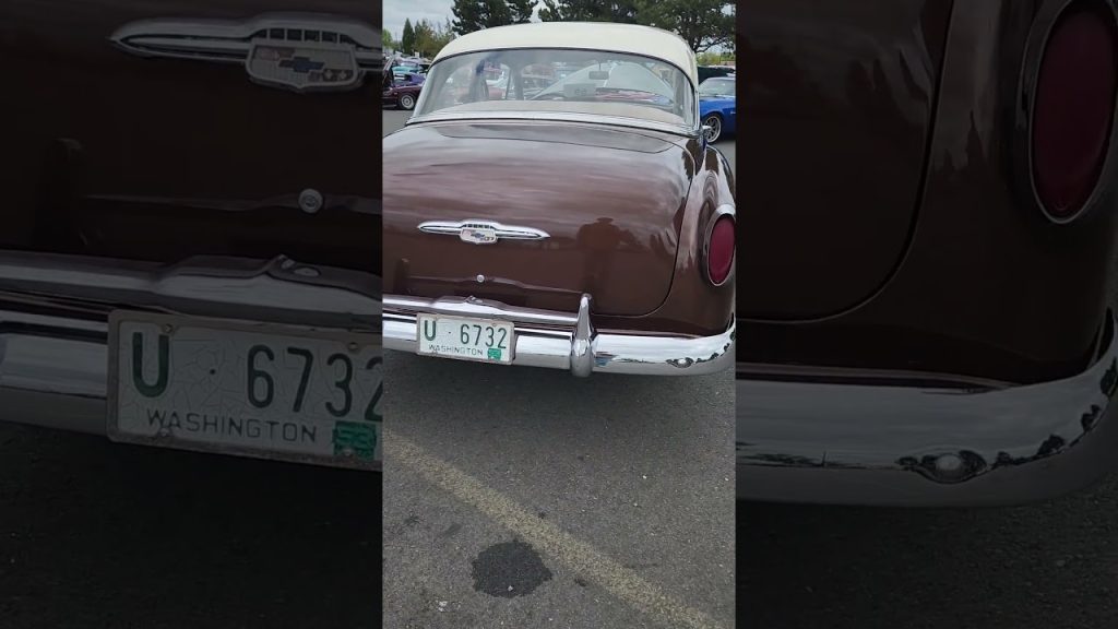 1953 Chevy Bel Air #classiccars #oldcars #carshow #1950s #1953 (Youtube)