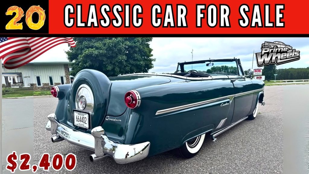 20 Classic convertible cars for sale cheaply, by their owners today (Voitures anciennes &agrave; vendre)