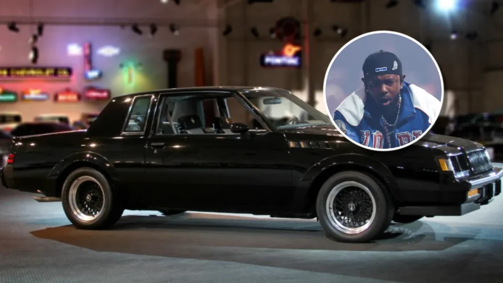 A lire dans les m&eacute;dias: Auto; la Buick GNX remise au go&ucirc;t du jour par Kendrick Lamar