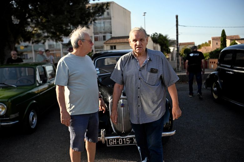 Le maire honoraire d’Alès, Max Roustan, était également présent dimanche matin au rassemblement Cévennes & Cars.