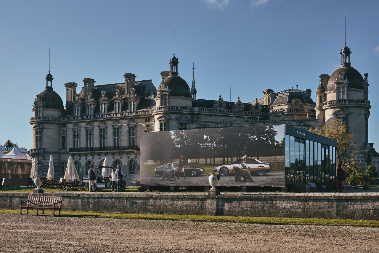 Le Château de Chantilly deviendra garage de rêve le temps d'une journée.