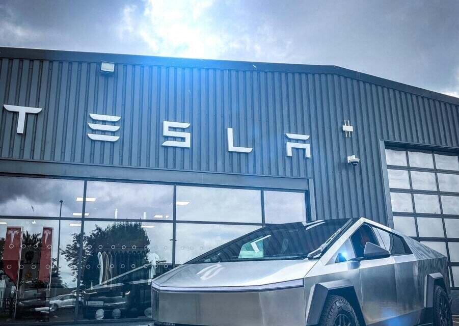 Le Cybertuck de Tesla.