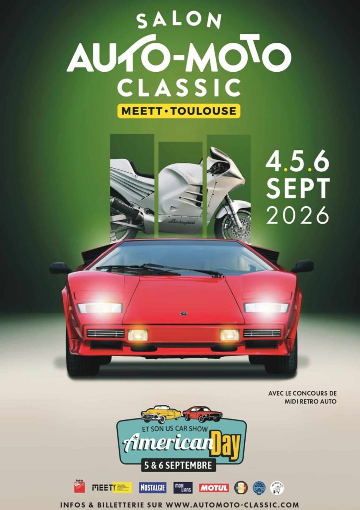 Salon Auto-Moto Classic 2026 à Toulouse : Le programme fou au MEETT