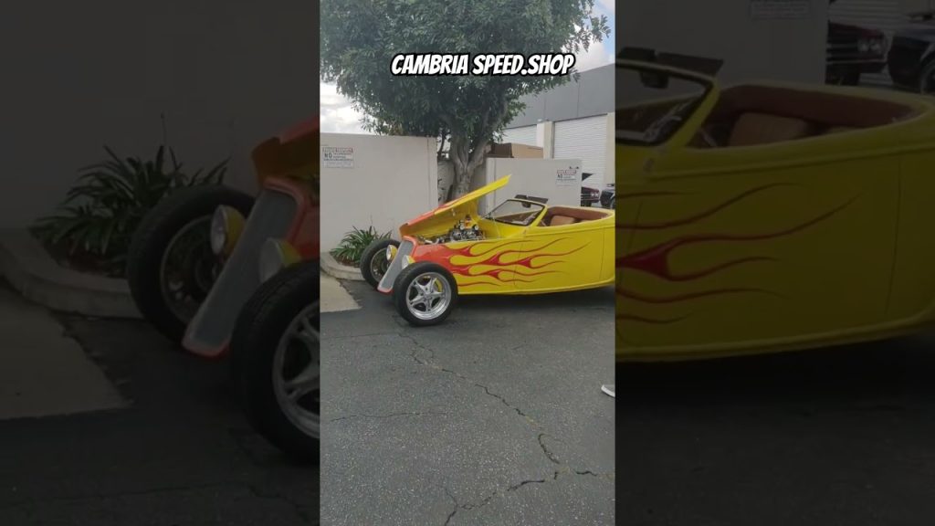 Sur Youtube: Cambra speed shop orange(Voitures anciennes chantilly)