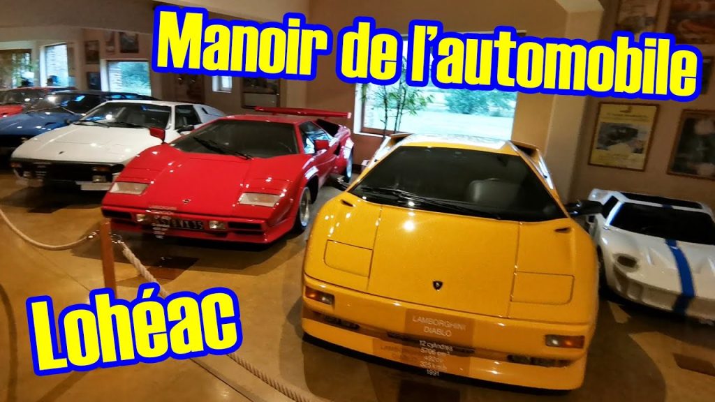 Sur Youtube: Manoir de l&rsquo;Automobile &agrave; Loh&eacute;ac &ndash; Un des plus beaux Mus&eacute;es Automobile de France !(Voitures anciennes chantilly)