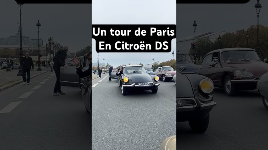 Sur Youtube (Voitures anciennes suresnes): Retour vers le Futur version DS : quand Paris passe en mode r&eacute;tro ! #DS #vintage #paris