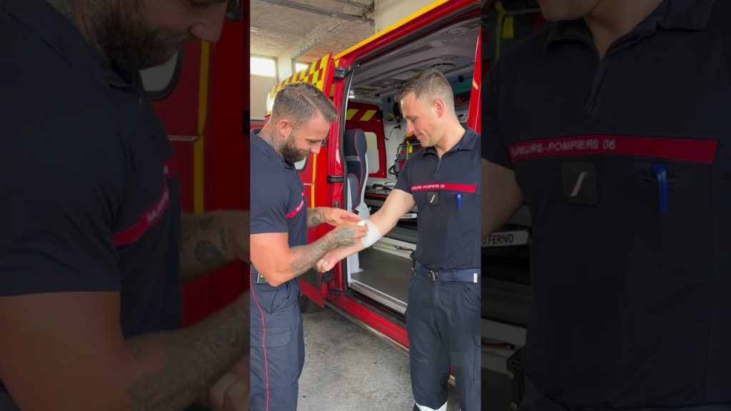 Tu connaissais cette technique ? #pompier #firefighter #nurse #medic #save (circuit montlhery calendrier)