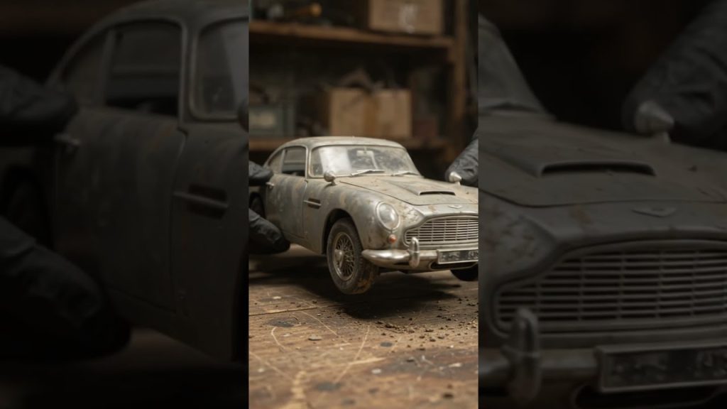 Youtube (Voitures anciennes): I Found a Forgotten Aston Martin DB5… Then This Happened! 😱 #shorts