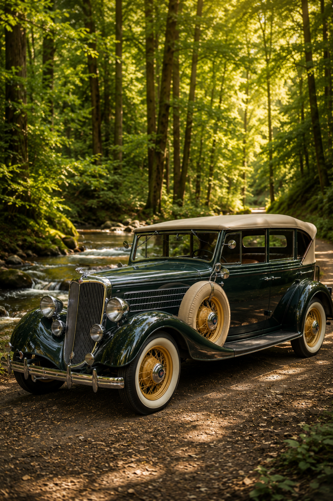 the 1934 Brewster-Ford Convertible Sedan – beau livre voitures anciennes, sur Pinterest