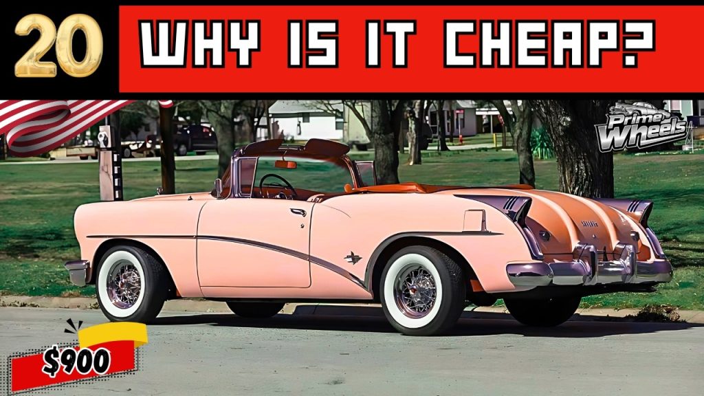 20 cheap classic cars for sale (Voitures anciennes &agrave; vendre)