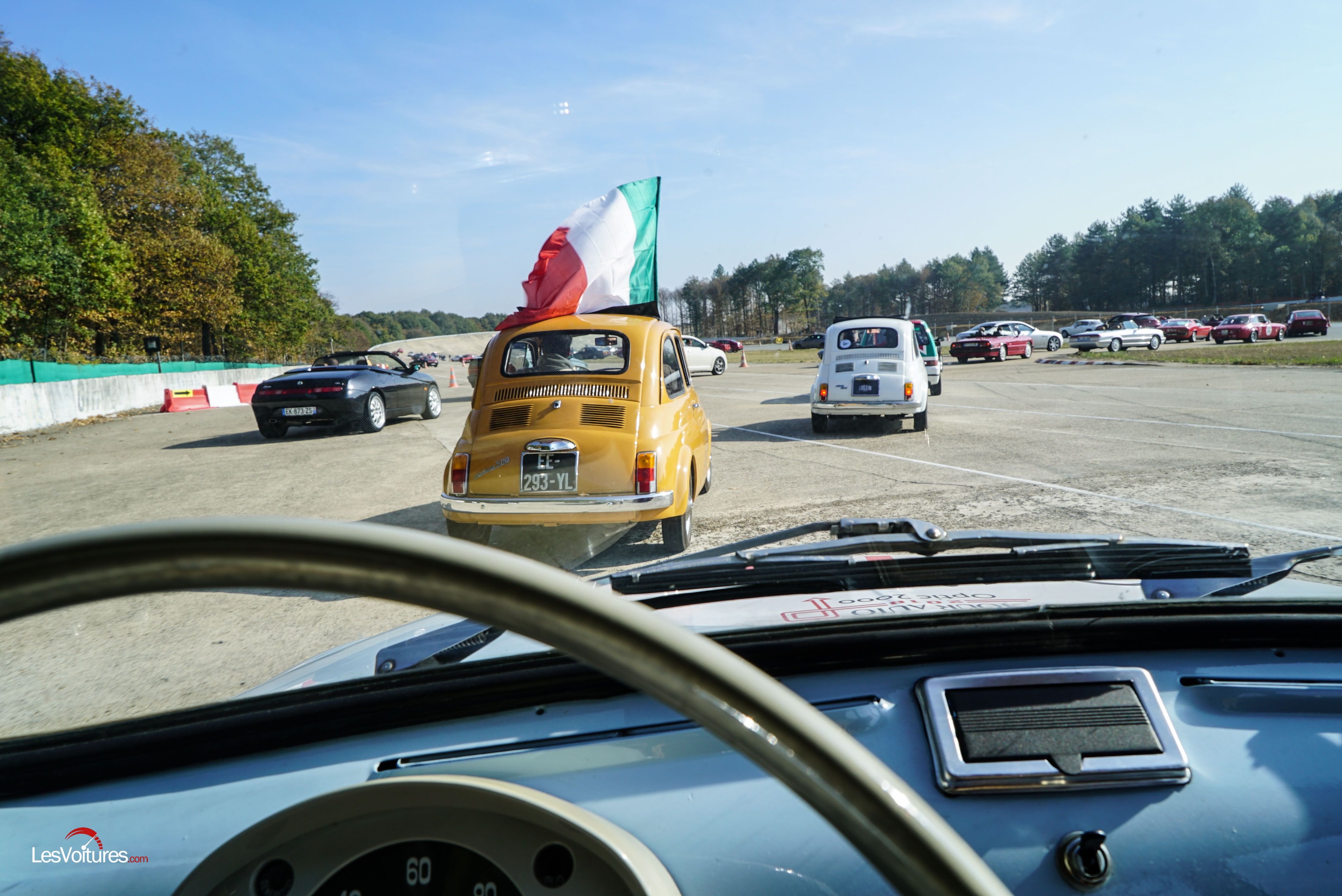 Pinterest Italian Meeting : soleil italien sur l'Autodrome de Linas-Montlhéry
