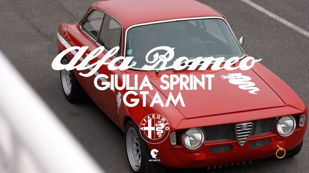 Alfa Romeo Giulia Sprint &laquo;&nbsp;GTAm&nbsp;&raquo;, un r&ecirc;ve sur mesure&hellip; (Youtube)