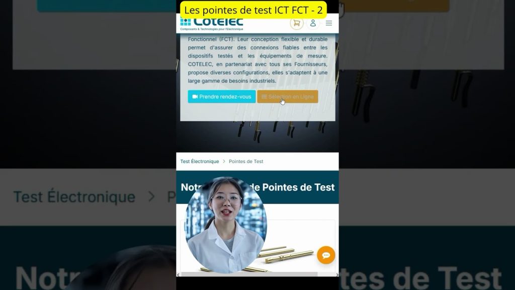 ⚡ FCT : Tester une carte &eacute;lectronique comme en conditions r&eacute;elles &ndash; Cotelec Pointes de test FCT &ndash; Circuit linas, sur Youtube