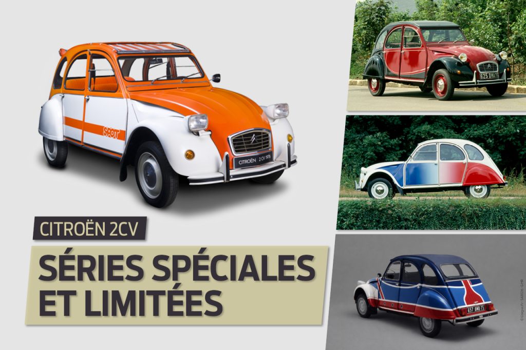 Info: Citro&euml;n 2CV (1949-1990). Les s&eacute;ries sp&eacute;ciales et &eacute;ditions limit&eacute;es de la Deudeuche en images