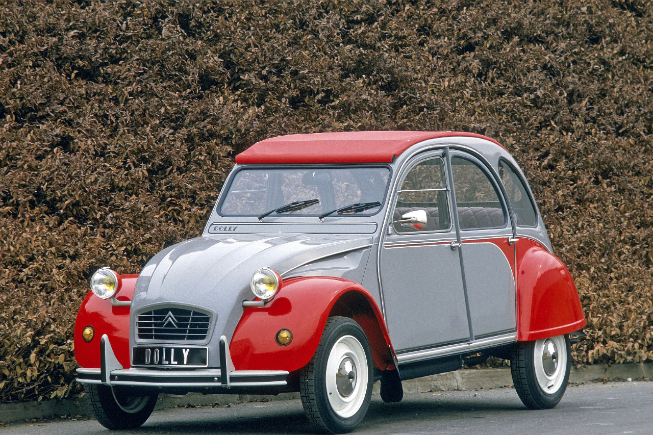 Citroën 2CV Dolly (1985-1986) : 6 600 exemplaires.