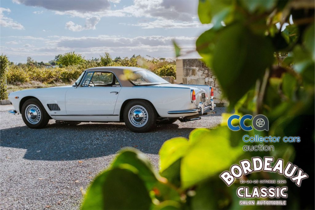 Information: Italiennes et originales au catalogue de la vente Collector Cars Auction de Bordeaux Classic