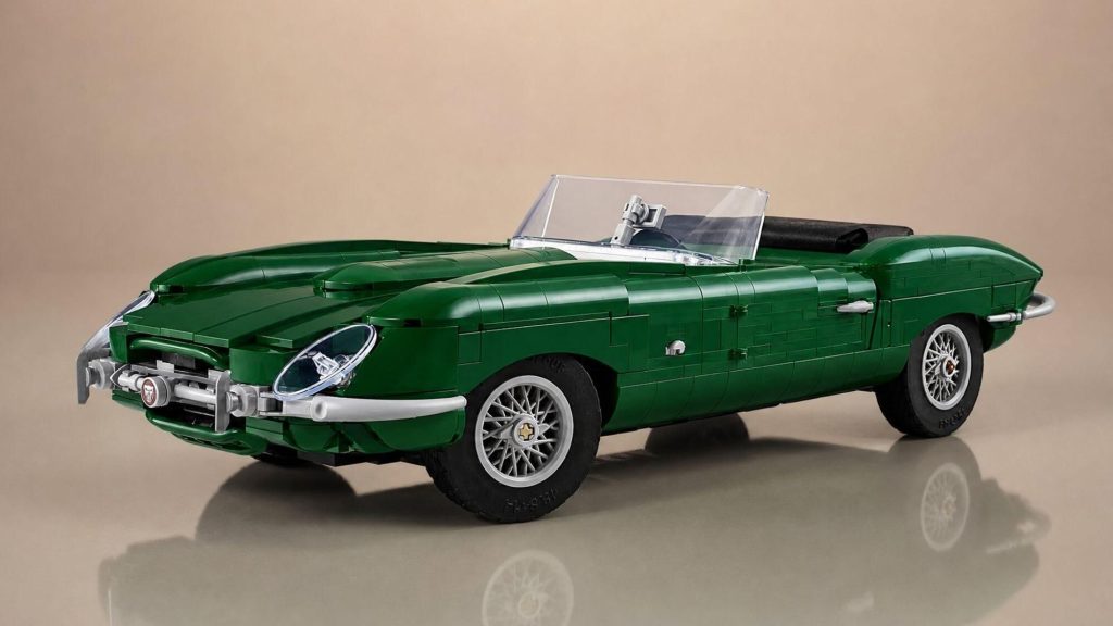 Information: cette mythique Jaguar LEGO &agrave; -21 % va ravir les passionn&eacute;s de voitures anciennes
