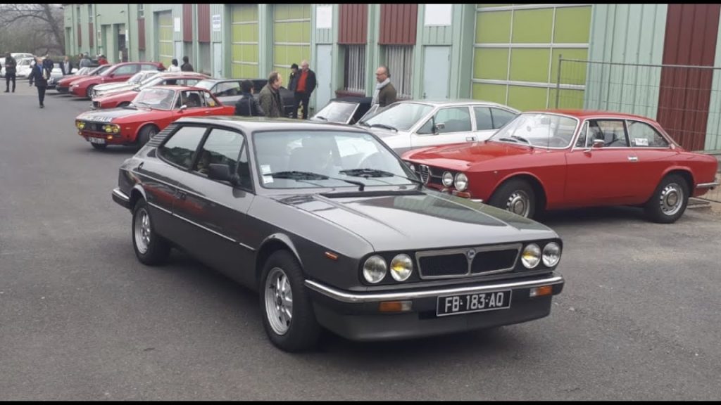 Lancia Classic Club &ndash; Lancia Beta HPE on the road (Youtube)