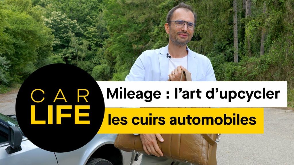 Mileage ou l&rsquo;art d&rsquo;upcycler les cuirs automobiles (Youtube)