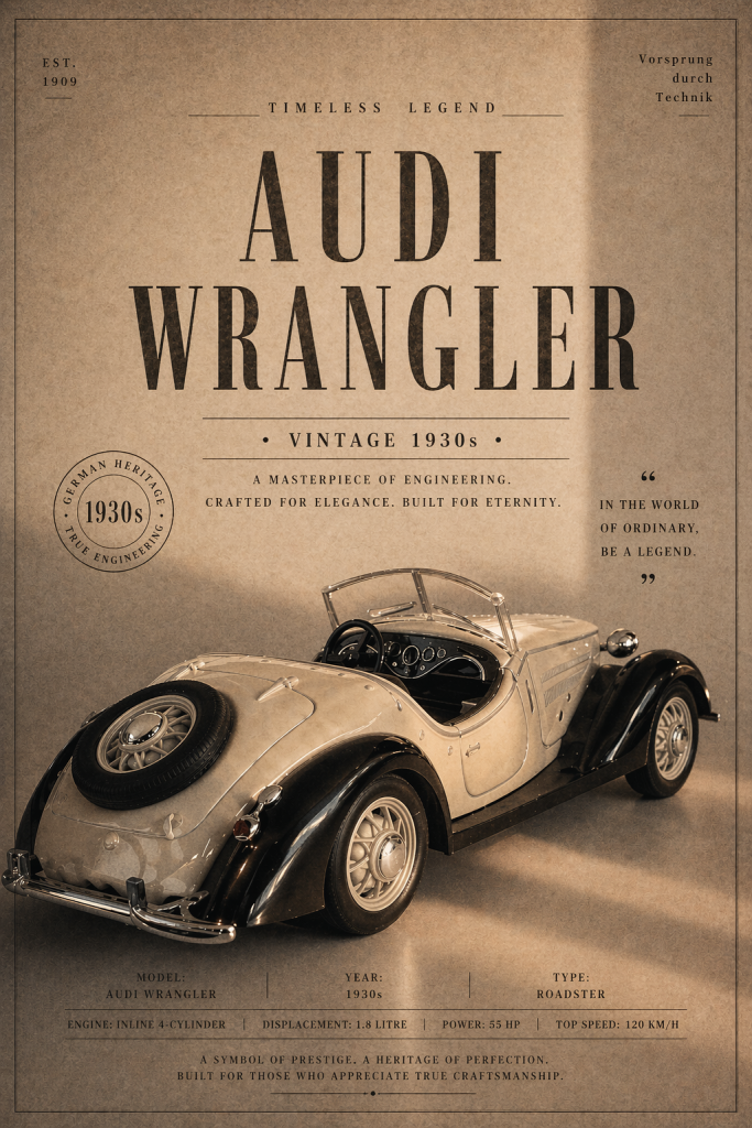 Pinterest: AUDI WRANGLER 1930&rsquo;S(beau livre voitures anciennes)