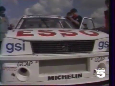 Sur Youtube: 1986 MONTLHERY(circuit montlhery)