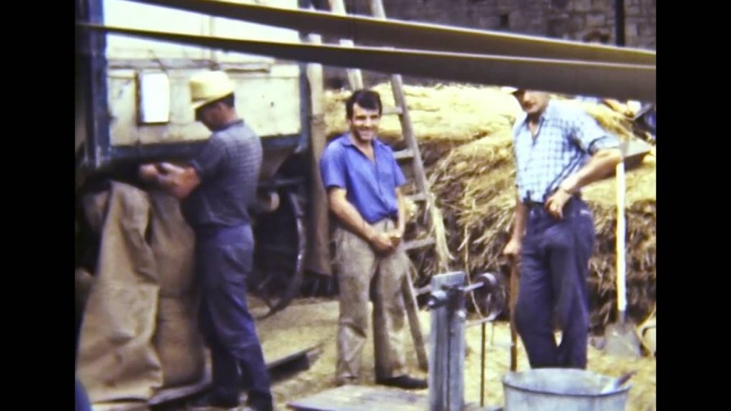 Sur Youtube: Contr&eacute; &nbsp;&raquo; Les Battages &nbsp;&raquo; 1962(Voitures anciennes seine et marne)