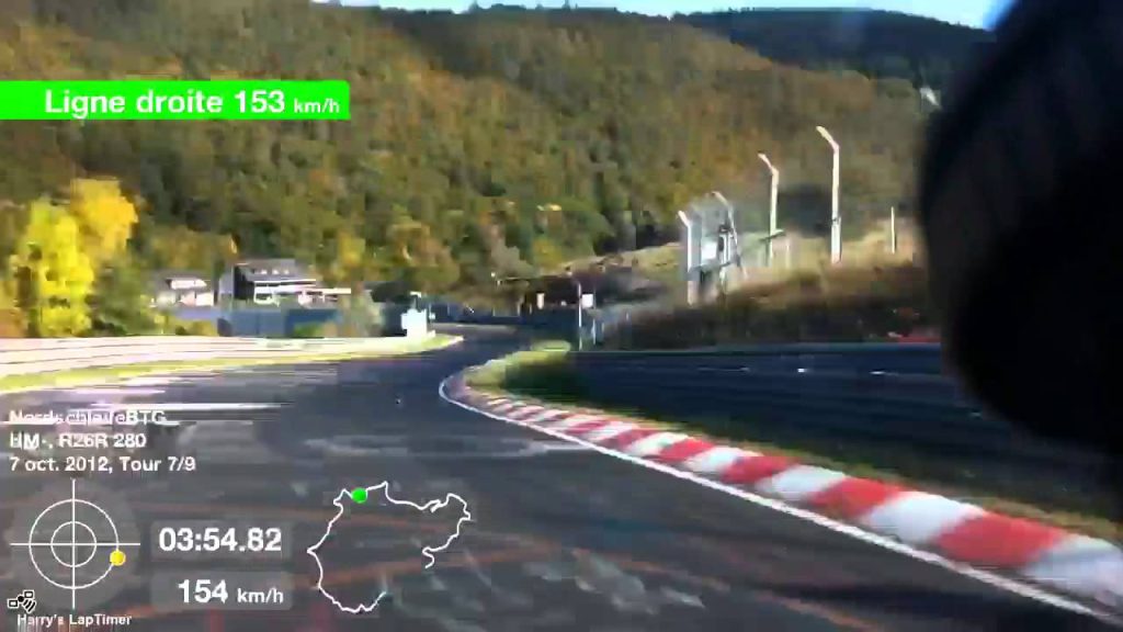Sur Youtube: Nordschleiffe 7/10/12 R26R53(circuit montlhery 12 octobre)