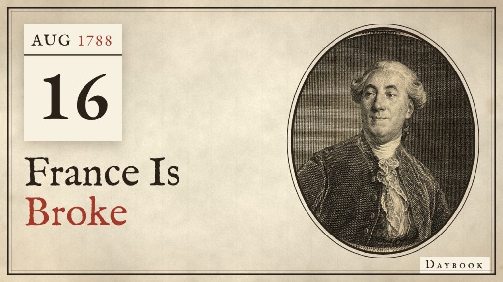 The Bankruptcy That Started the French Revolution (1788) (Voitures anciennes versailles)