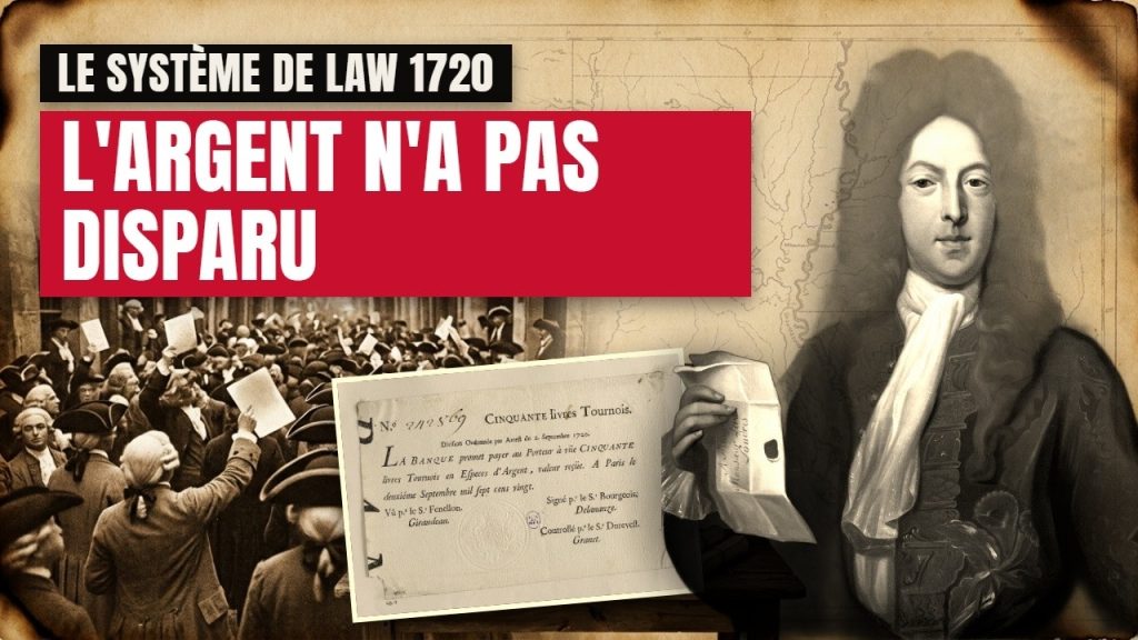 Youtube: 1720 : 511 000 Fran&ccedil;ais ont cru au papier &mdash; un prince est reparti avec trois fourgons d&rsquo;argent(Livre voitures anciennes)