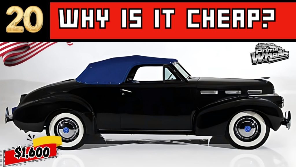 Youtube: 20 cheap classic cars for sale by owner(Voitures anciennes &agrave; vendre)