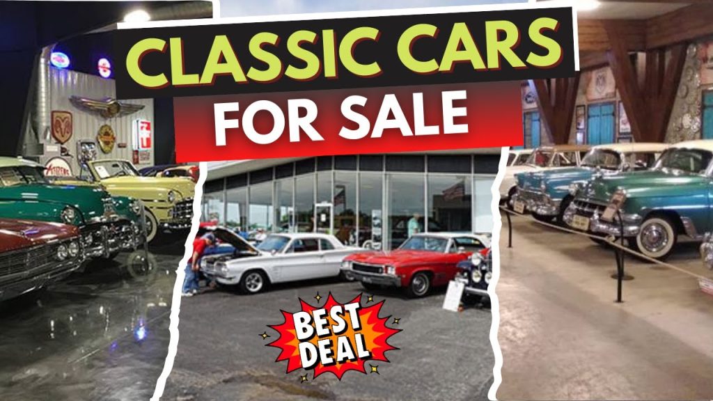 Youtube: Affordable Classic Cars FOR SALE WITH PRICES! This Classic cars Very Cheap(Voitures anciennes à vendre)
