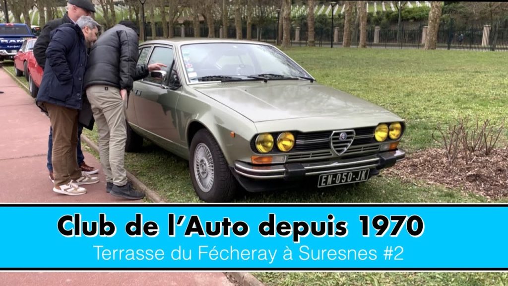 Youtube: Alfa Roméo GTV / Club de l’Auto depuis 1970, Terrasse du Fécheray à Suresnes épisode 2(Voitures anciennes suresnes)