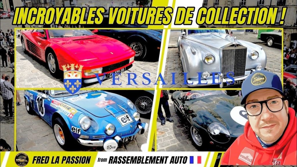 Youtube: Prestige & Pav&eacute;s : L&rsquo;Auto Collection &agrave; Versailles(Voitures anciennes versailles)