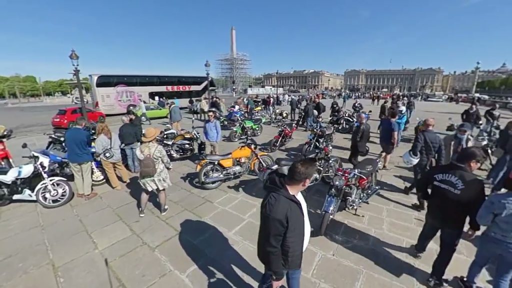 Travers&eacute;e de Paris en anciennes : enfin, et on y est bien !  Montmartre Concorde (Youtube)