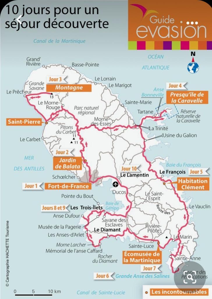 Pinterest Martinique visite